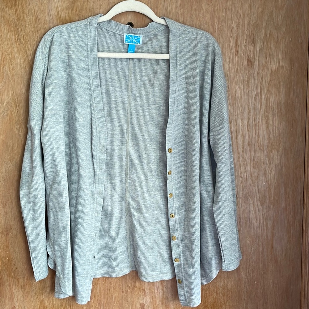 Survival lightweight Waffle Cardigan